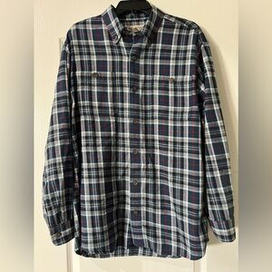 Duluth Trading Company Heavy‎ Flannel Sz. Medium